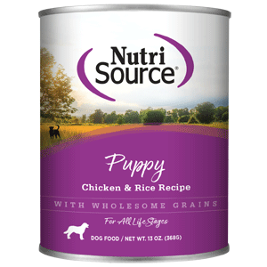 large breed puppy canned food